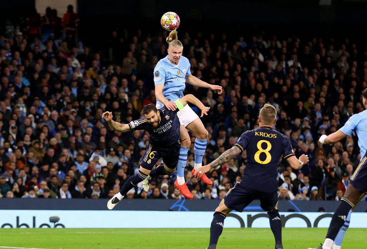 曼城大胜皇马,晋级希望重燃 曼城大胜皇马,晋级希望重燃