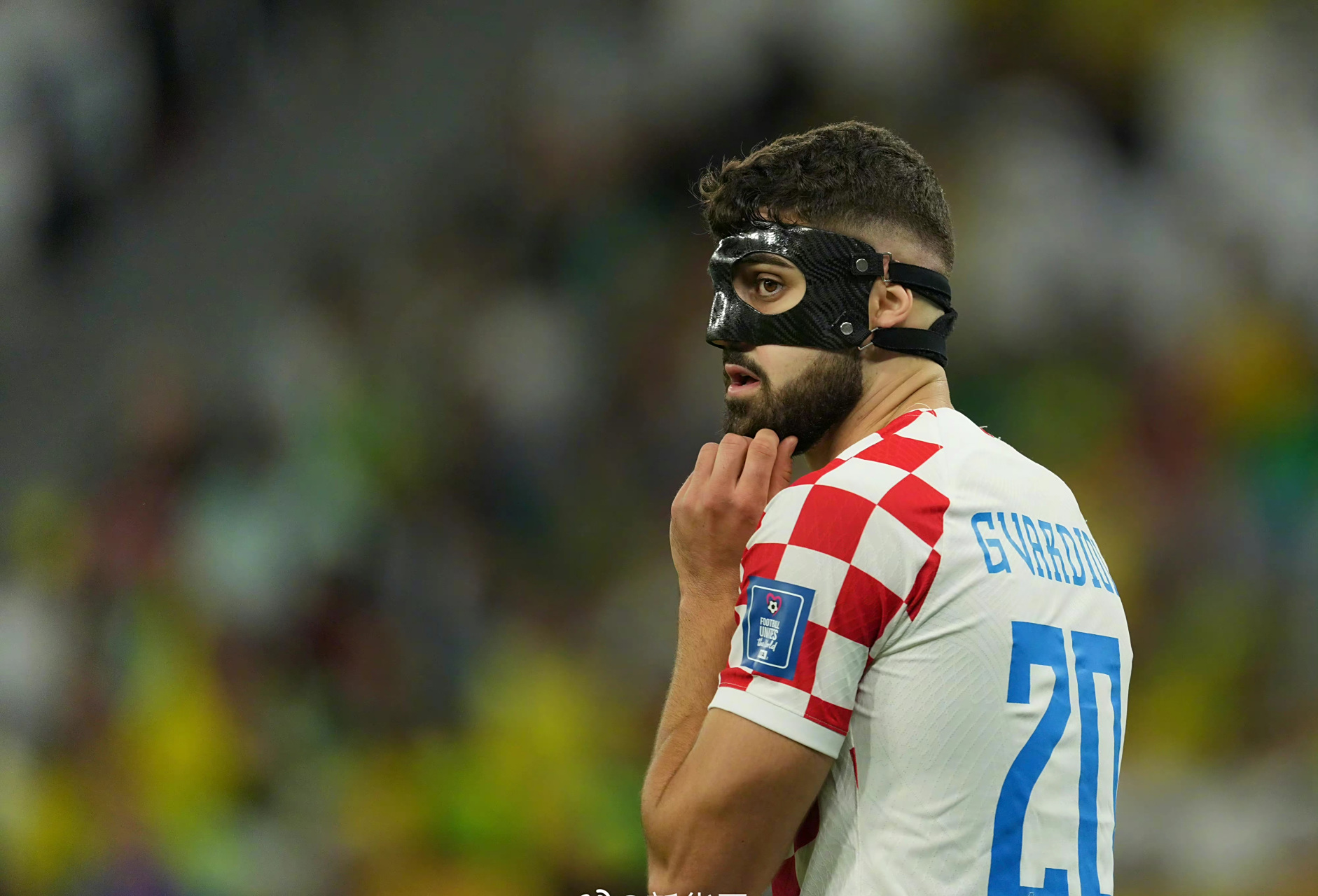 克罗地亚球员在比赛中展现出色技术